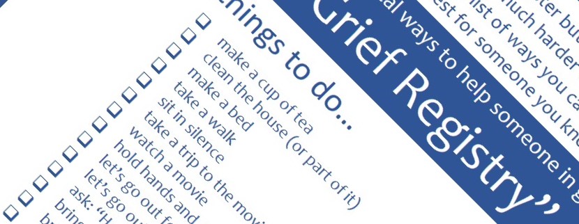 When you need help in grief